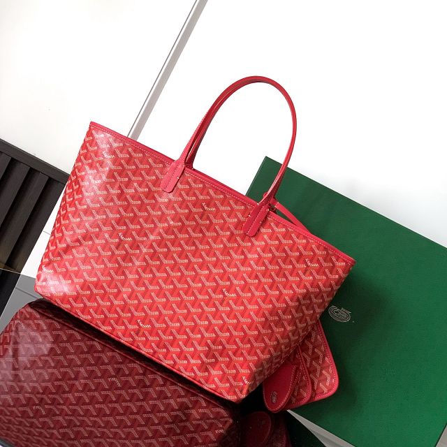 Goyard original canvas saint louis PM bag GY0082 fuchsia