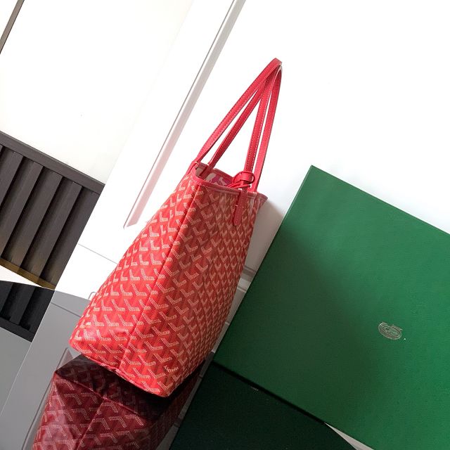 Goyard original canvas saint louis PM bag GY0082 fuchsia