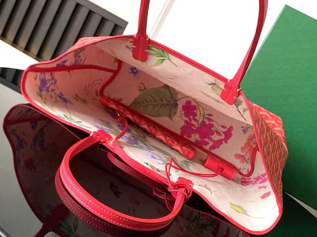 Goyard original canvas saint louis PM bag GY0082 fuchsia