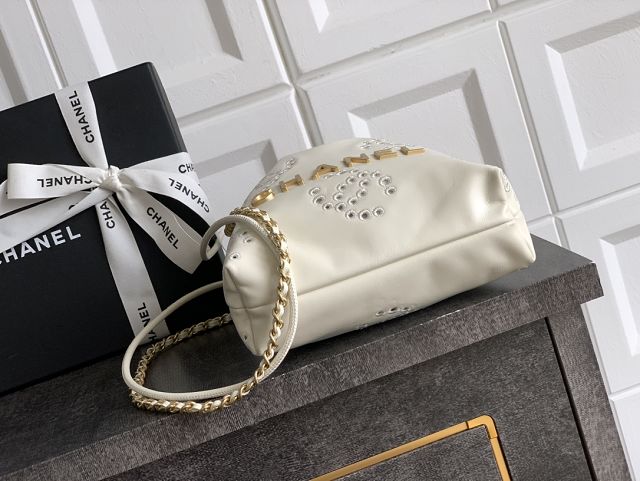 CC original calfskin 22 mini handbag AS3980 white