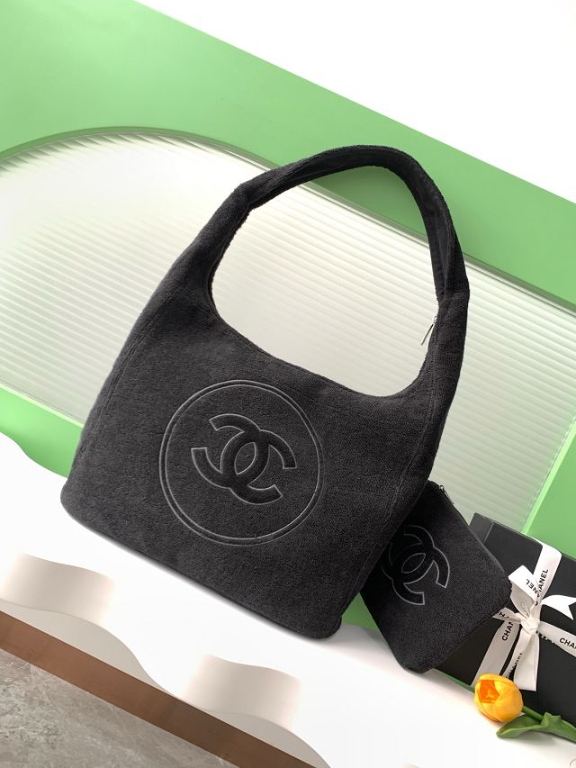 CC original cotton coco beach tote bag AS7566 black