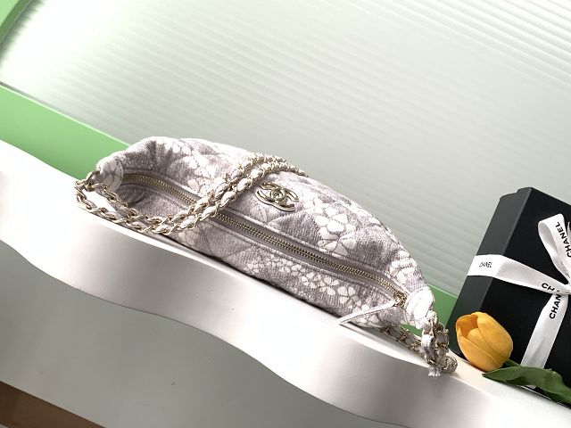 CC original denim large hobo bag AS5431 grey