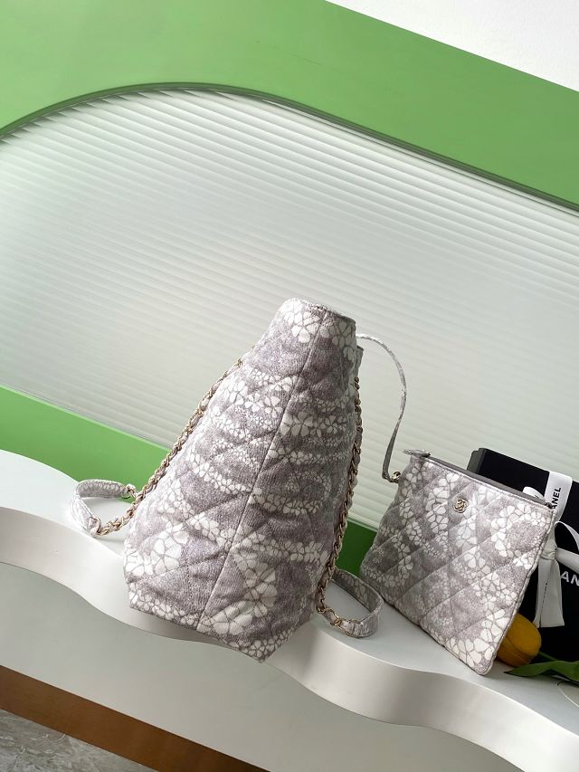 CC original denim shopping bag AS5429 grey