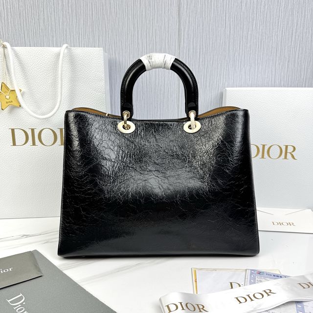 Dior original aged calfskin large toujours bag M2833 black