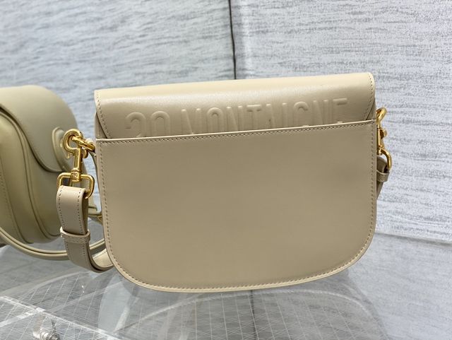 Dior original box calfskin medium bobby bag M9319 beige