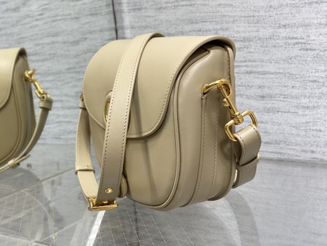 Dior original box calfskin medium bobby bag M9319 beige