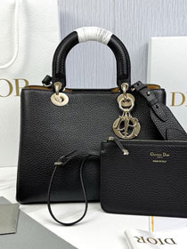 Dior original calfskin medium toujours bag M2833 black