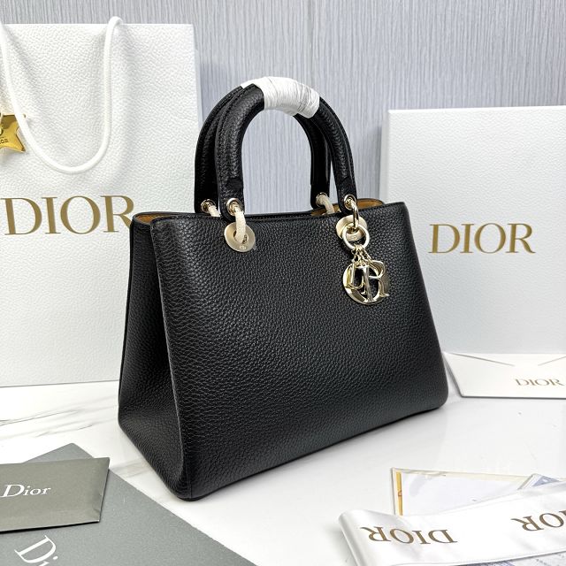 Dior original calfskin medium toujours bag M2833 black