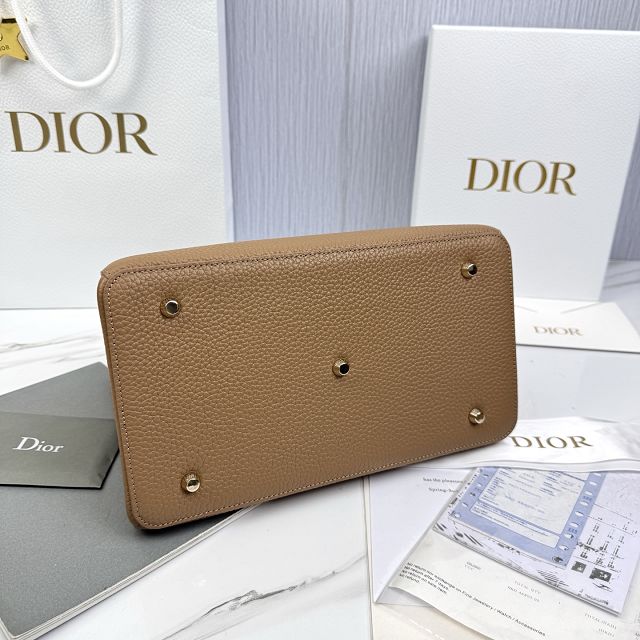 Dior original calfskin medium toujours bag M2833 tan