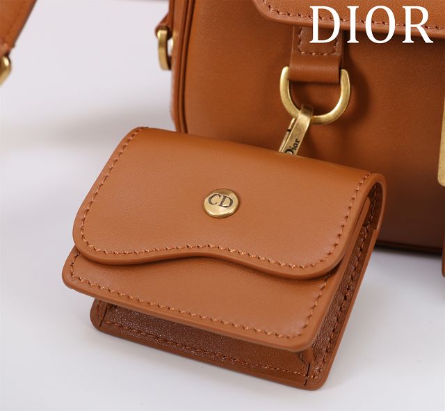 Dior original calfskin small streetchic bag M3913 brown