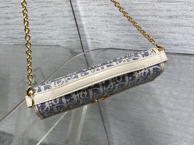 Dior original cotton 30 montaigne cigale pouch S4302 blue