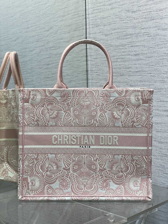 Dior original cotton large book tote bag M1286 
