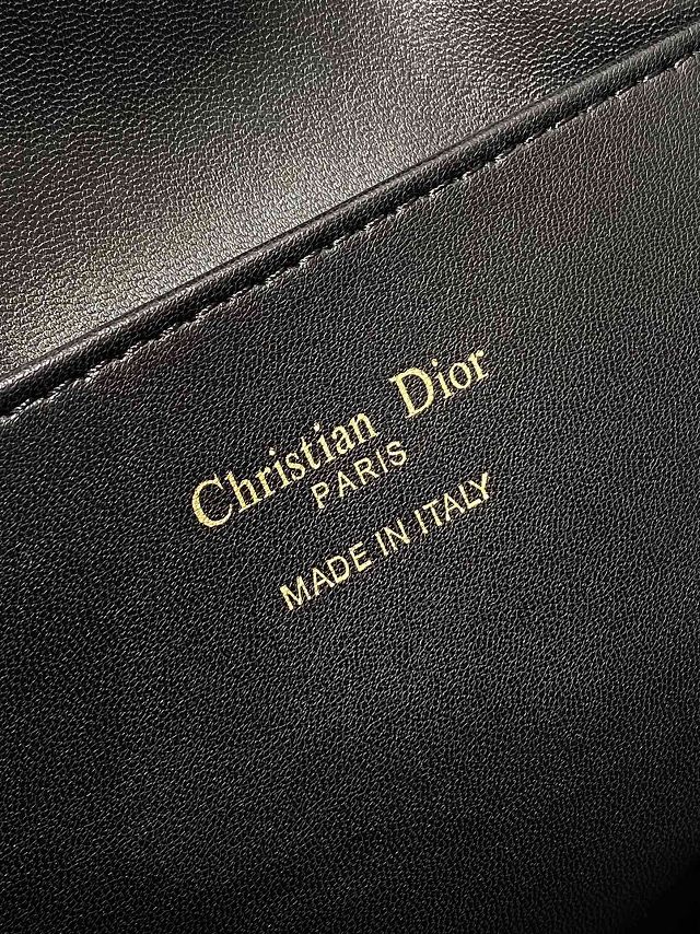 Dior original tweed medium caro backpack M6301 black