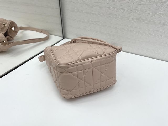 Dior original lambskin Small D-motion bag M2851 power pink