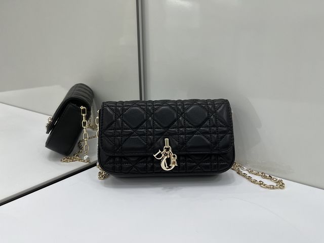 Dior original lambskin talk phone pouch S0977