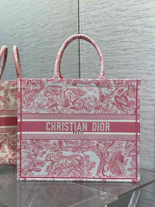 Dior original cotton large book tote bag M1286 