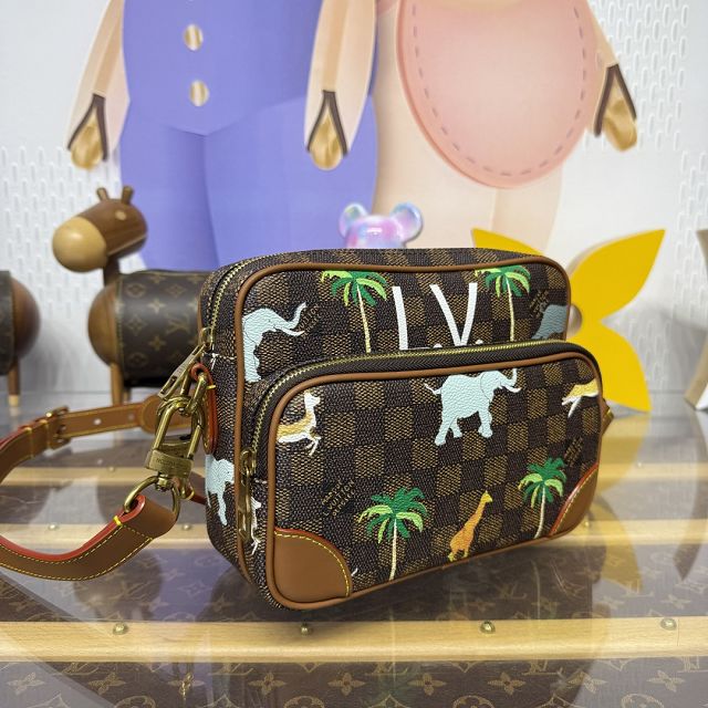 Louis vuitton original damier ebene canvas nil city bag M14016