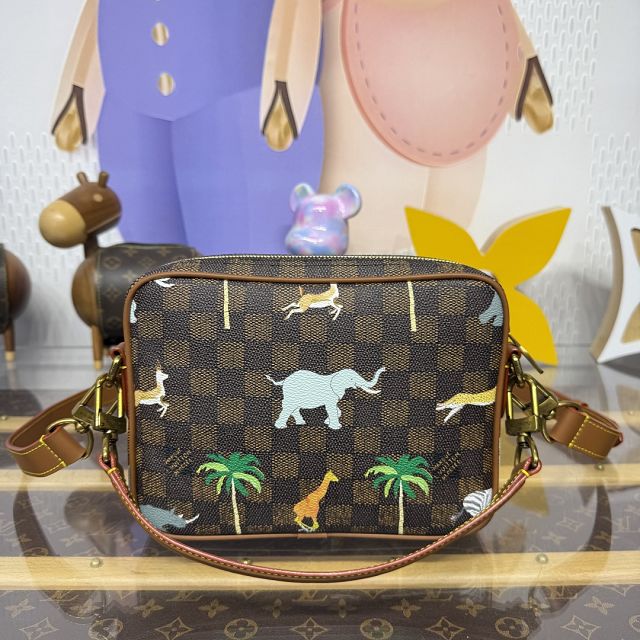 Louis vuitton original damier ebene canvas nil city bag M14016