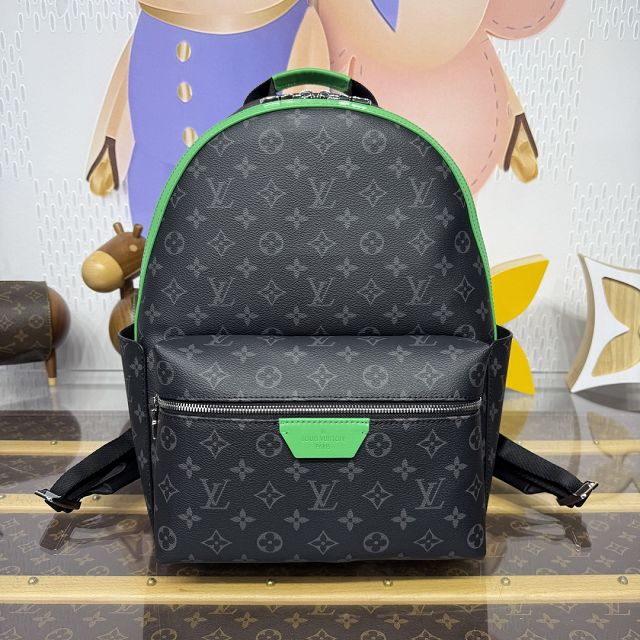 Louis vuitton original monogram eclipse discovery backpack PM M11641 green