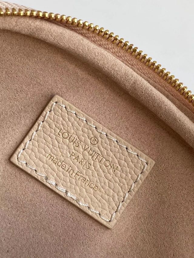 Louis vuitton original calfskin mini bumbag M13827 dune