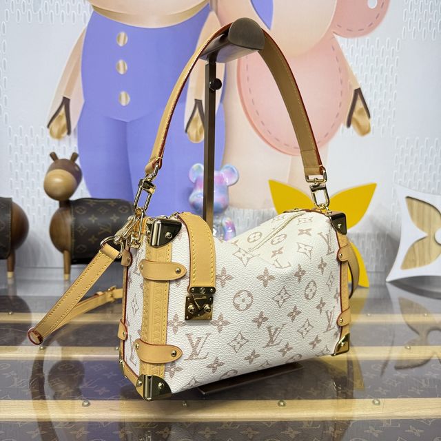 Louis vuitton original canvas side trunk M26287 beige