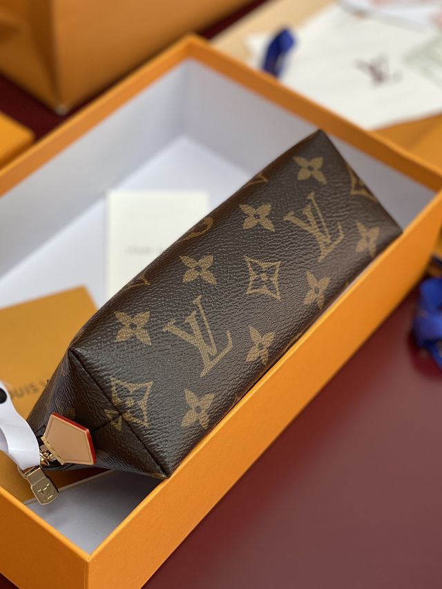 Louis vuitton original monogram canvas cosmetic pouch M13766