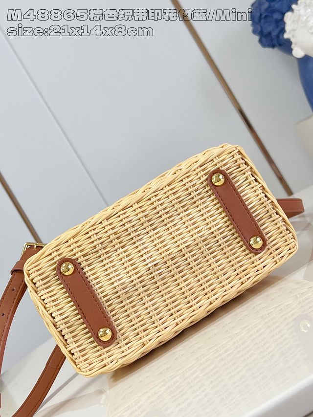 Louis vuitton original rattan capucines mini M24976 brown