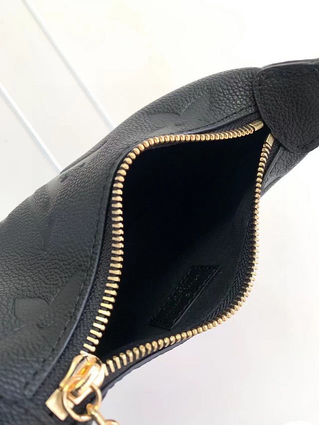 Louis vuitton original calfskin mini moon bag M82391 black