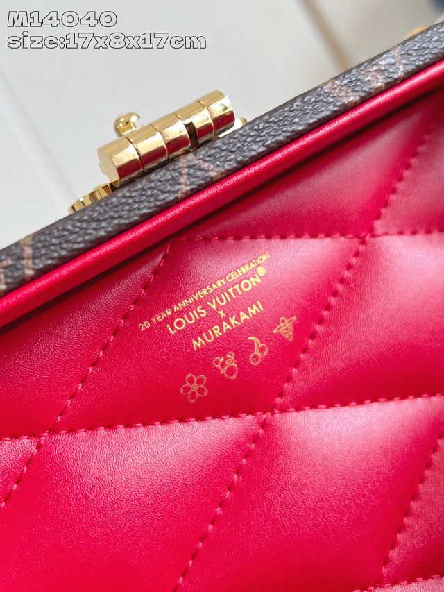 Louis vuitton original monogram canvas mini square trunk M14040