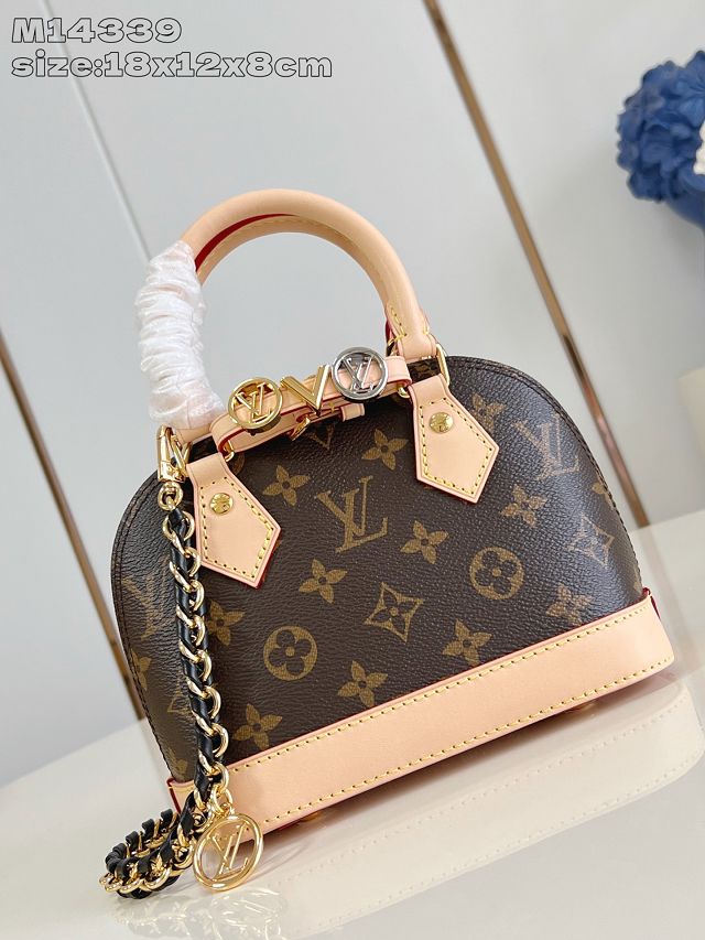 Louis vuitton original monogram canvas nano alma M14335