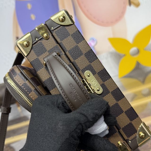 Louis vuitton original damier ebene sawagani trunk N40765