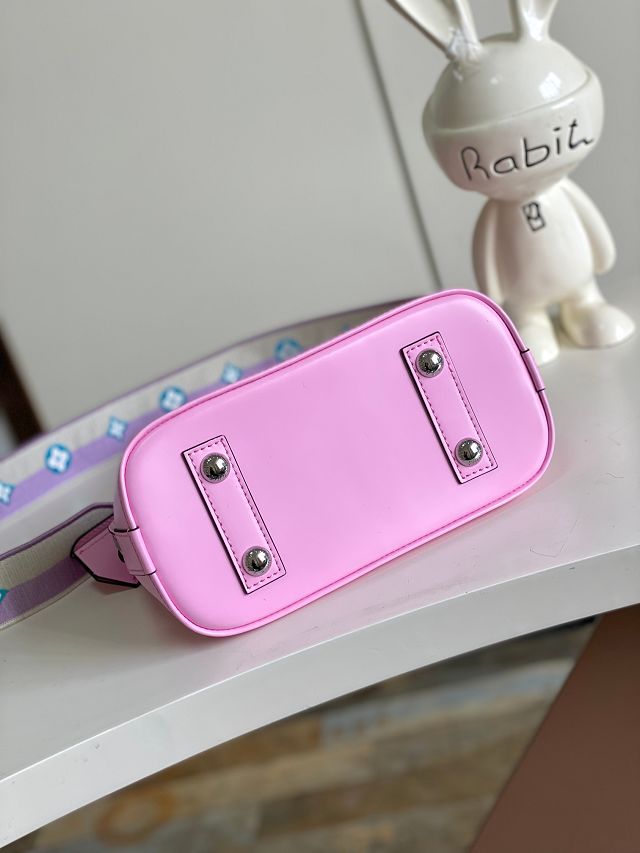 Louis vuitton original epi leather alma BB M22213 purple