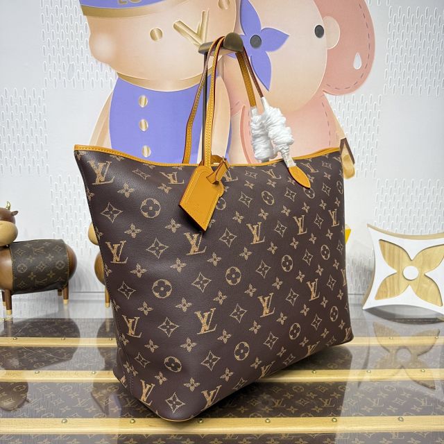 Louis vuitton origianl monogram calfskin nevereverfull M14023