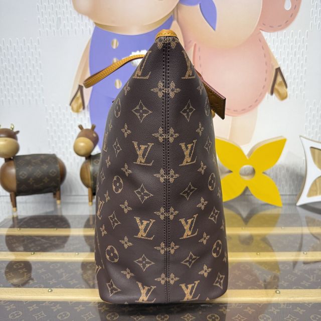 Louis vuitton origianl monogram calfskin nevereverfull M14023