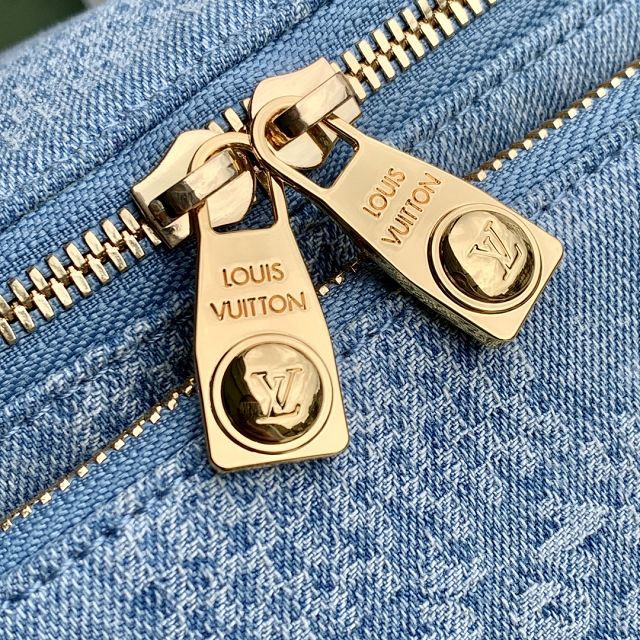 Louis vuitton original denim  rush bumbag N00205 blue