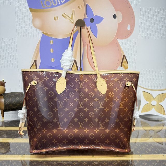 Louis vuitton original monogram PVC neverfull GM M14491 blue