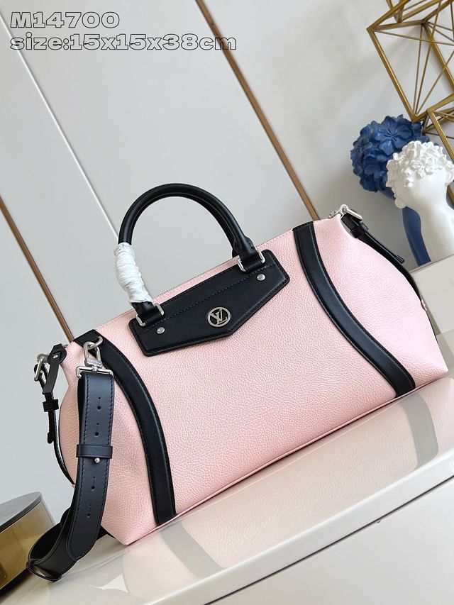 Louis vuitton original calfskin LV biker MM M26563 pink