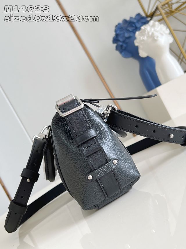 Louis vuitton original calfskin nano LV biker M14623 black