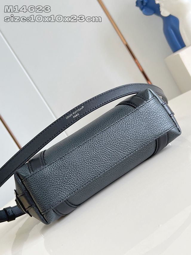 Louis vuitton original calfskin nano LV biker M14623 black