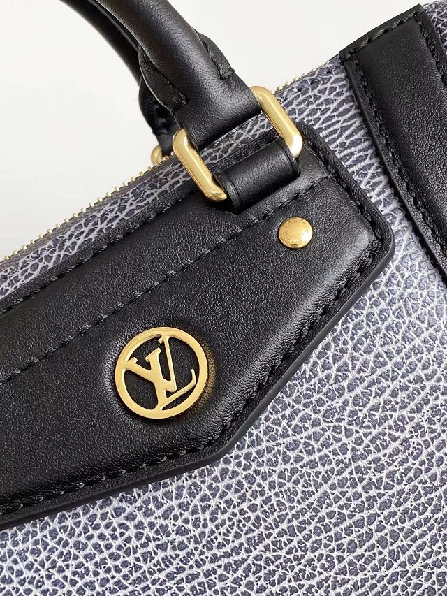 Louis vuitton original calfskin nano LV biker M14623 dark denim