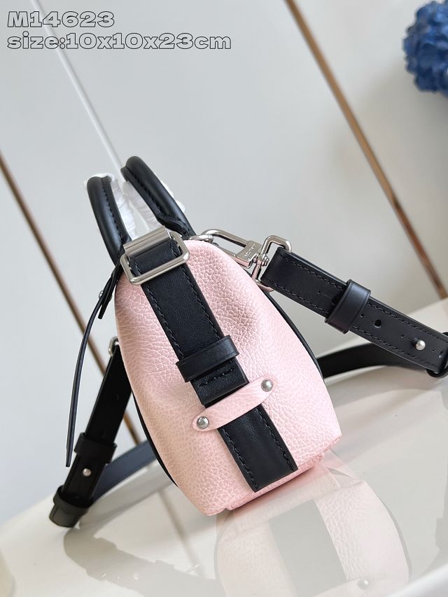 Louis vuitton original calfskin nano LV biker M25566 pink