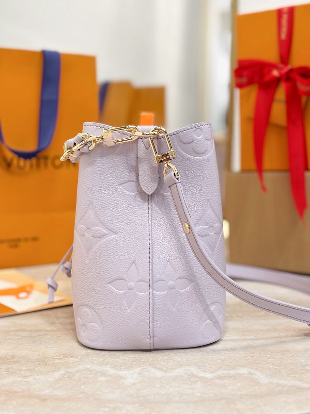 Louis vuitton original calfskin neonoe BB M25675 light purple
