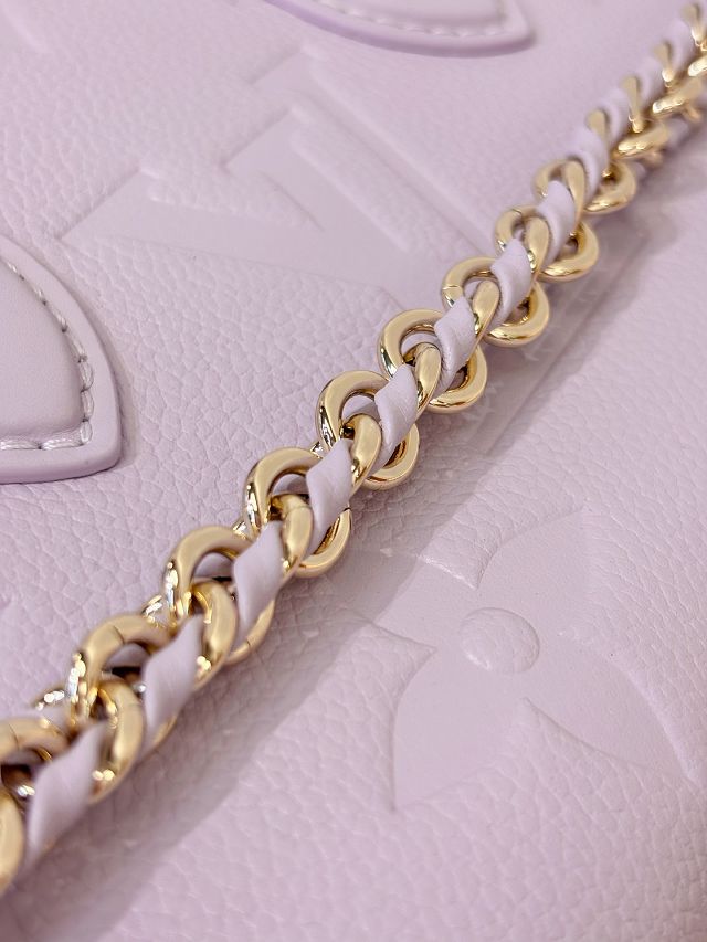 Louis vuitton original calfskin onthego east west M15192 light purple