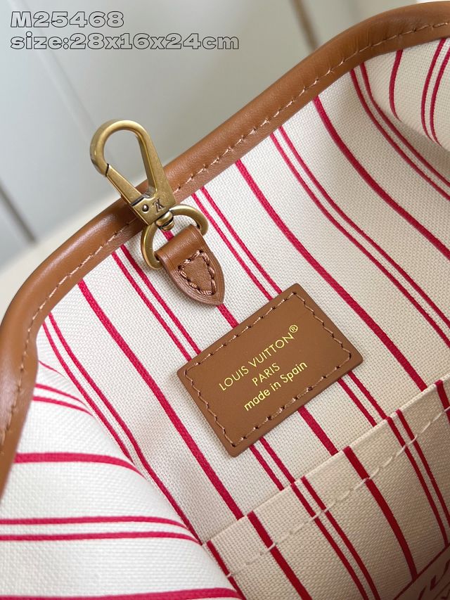 Louis vuitton original cotton low key hobo PM M25468 brown