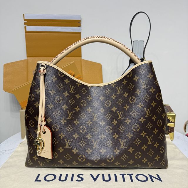 Louis vuitton original monogram canvas again handbag M25877