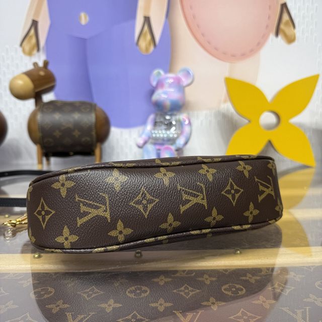 Louis vuitton original monogram canvas catchy pm handbag M25223