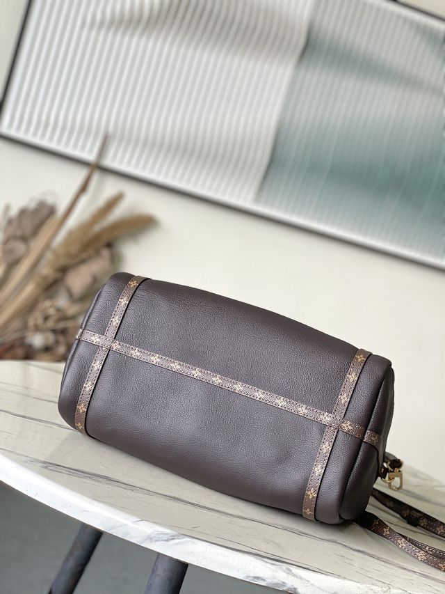 Louis vuitton original calfskin express travel MM M26397 dark brown