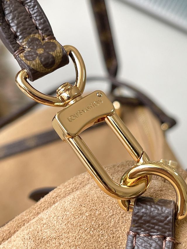 Louis vuitton original suede calfskin express travel GM M26451 brown