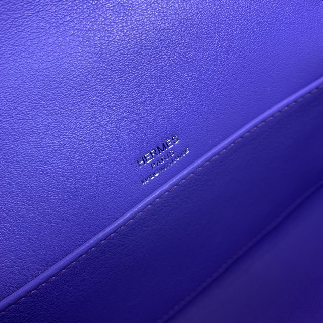 Hermes original swift leather mini kelly 22 clutch K0012 crocus