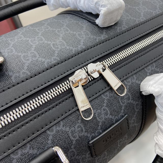 GG original fabric savoy medium duffle bag 474131 black